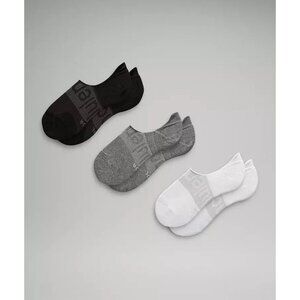 Womens No-Show Multicolor Socks Pack Of 3 Pairs With Active Heel Grip